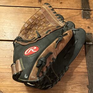 Rawlings RBG36BTN 12.5" Baseball/Softball Glove Leather Right Hand Throw RHT